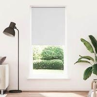 OEM Estor Enrollable Opaco De 124,4 X 230 Cm, Ancho De Tela 120 Cm, Blanco - Crezuo