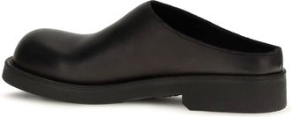 Maison Margiela Womens Mules Biker Black Calfskin Sandal