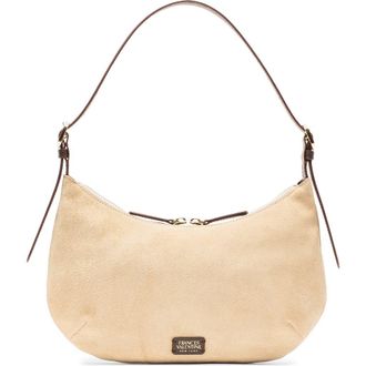Frances Valentine Starr Suede Hobo Bag in Sand at Nordstrom