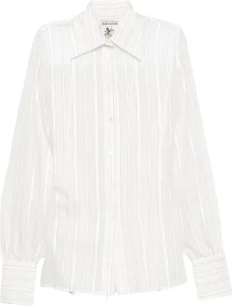 Semicouture Mujer, Blusas y Camisas, Blanco, Talla: M