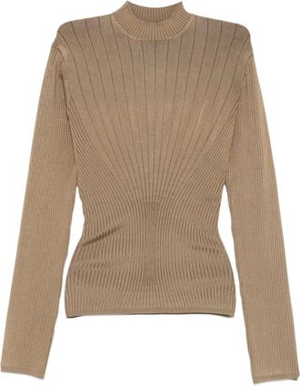 MUGLER Maglione a collo alto - Toni neutri