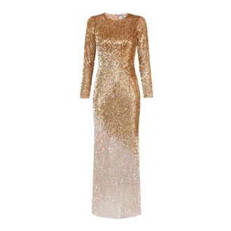 Elisabetta Franchi Dames, Jurken, Geel, Maat: XS