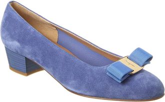 Ferragamo Ferragamo Vara Suede Pump