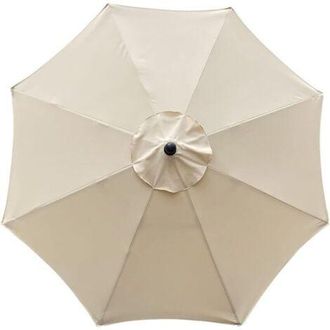 OEM Funda De Repuesto Para Sombrilla De 8 Varillas, 3 M, Impermeable, Resistente A Los Rayos Uv, Tejido De Repuesto Color Beige