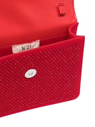 N&deg;21 Girls Pouch Red Polyester Shoulder Bags