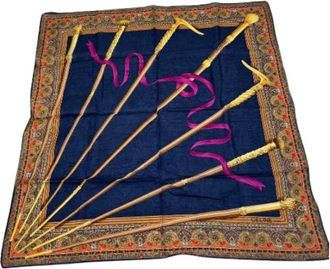 Celine Pre-owned Vintage Scarf - - Pre-owned - Donna - Blu - ONE SIZE