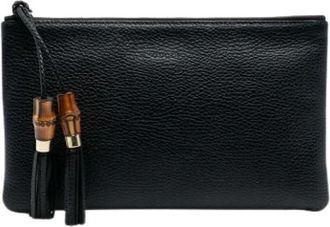 Gucci Pre-owned Clutches, female, Black, Size: ONE SIZE Pre-owned Clutch Bag