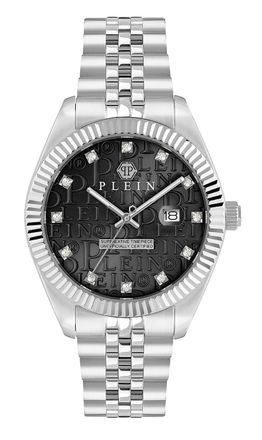 Philipp Plein Date Superlative Heren Horloge Zilverkleurig PWMFA0125