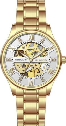 Invicta Objet D Art Silver-tone Dial Mens Watch 69116