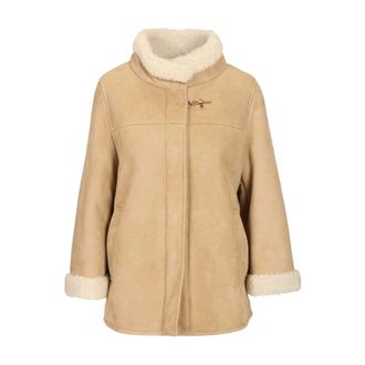 Fay Sheepskin Cape - female - Fay - Leather Jackets - Gray - M - Jackets