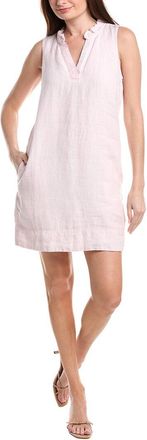 Tommy Bahama Two Palms Double Ruffle Linen Shift Dress