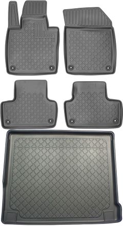 OEM Suv Volvo Xc60 Ii Desde Julio De 2017. Juego De Alfombrillas Para Coche Y Maletero