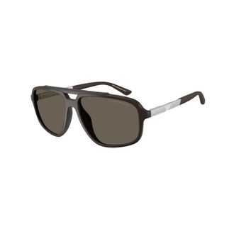 Emporio Armani Sunglasses, unisex, Brown, 59 MM, Authentic Stylish Glasses with Premium Quality