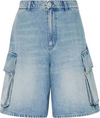 J.W.Anderson Sky Blue Cargo Denim Shorts