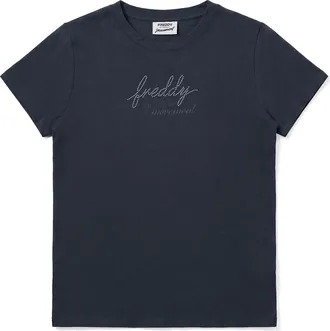 Freddy T-shirt regular The Art of Movement con perline