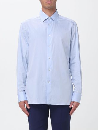 Ermenegildo Zegna Camicia classica in popeline stretch