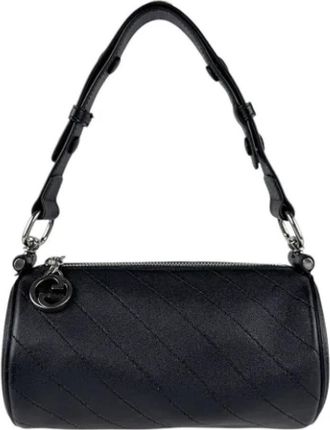 Gucci Pre-owned Handbags, female, Black, Size: ONE SIZE Pre-owned Leather gucci-bags