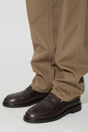 Burberry Leather loafers, Mens, Brown