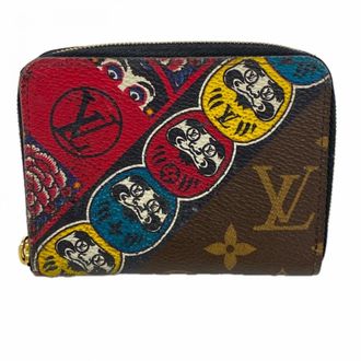 Louis Vuitton Brown Multi-Color Coin Purse/Coin Case (Pre-Owned)