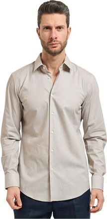 HUGO BOSS Hombre, Camisas, Beige, Talla: S