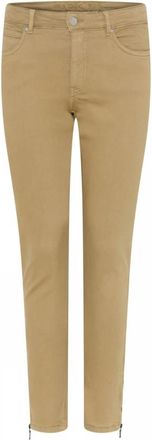 C.Ro Magere broek - Dames - Skinny broeken - Beige - M - Broeken