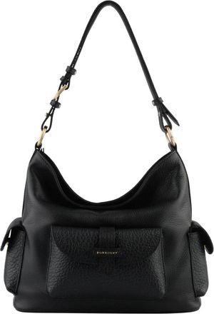 Pourchet Reporter Schoudertas - Dames - Schoudertassen - Zwart - ONE Size - Leer - Tassen