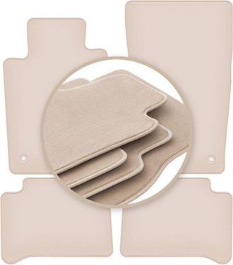 OEM Alfombrillas Beige Premium Para: Mercedes Cls C219 Sed&aacute;n 2004-2010