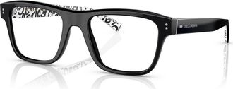 Dolce & Gabbana 51mm Square optical glasses in Black at Nordstrom