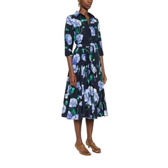 Lavi Shirt Dresses, female, Multicolor, Size: M Spritz Midi Dress