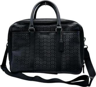 Coach Pre-owned Plastic handbags - Heren - Vintage Handtas - Zwart - ONE Size - Vintage