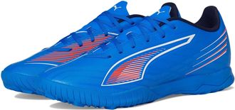 Puma Mens Ultra Play Turf Trainer Soccer Cleats Sneaker, Ultra Blue-white-glowing Red Ah25, 9.5