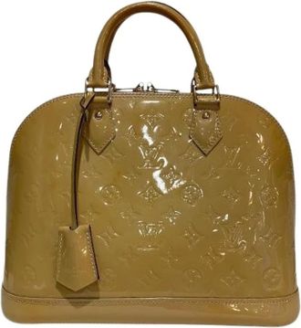 Louis Vuitton Pre-owned Handbags, female, Yellow, Size: ONE SIZE Pre-owned Handbag