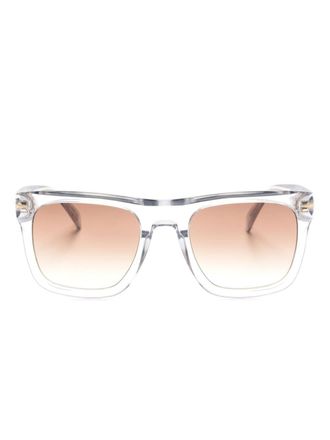 Eyewear by David Beckham DB 7000 square-frame sunglasses - men - Acetate - 54 - White