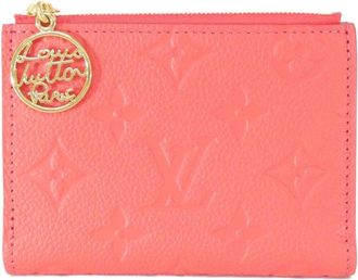 Louis Vuitton Pink Strawberry Leather Wallet (Bi-Fold) (Pre-Owned)