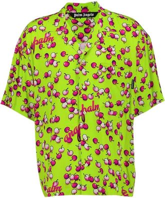 Palm Angels Heren, Overhemden, Veelkleurig, Maat: M Viscose