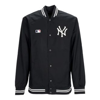 47 Brand College Jacket - Heren - Bomber jackets - Zwart - M - Polyester - Jassen