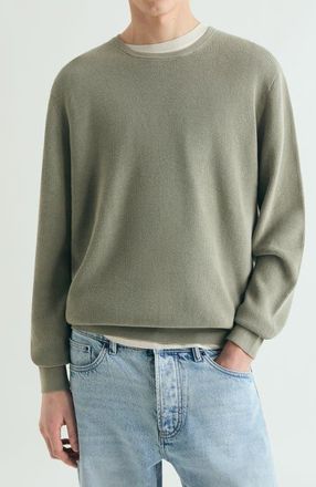 Scalpers Textured Knit Sweater in Mint at Nordstrom, Size Xx-Large Eu