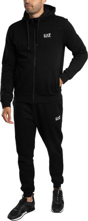 Emporio Armani Train Core Zip Hoodie Trainingspak, Zwart