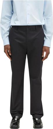 Paul Smith Rechte broek - Heren - Straight fit broeken - Blauw - W36 - Katoen - Broeken