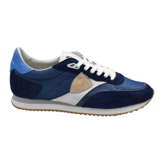 Philippe Model Sneakers, male, Blue, Size: 10 US Blville Low