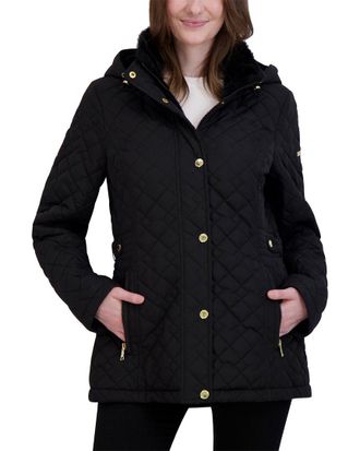 Shelli Segal Laundry By Shelli Segal Snowchic New Graphic Quilted Jacket