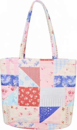 LoveShackFancy Henderson Tote In Red White Blue