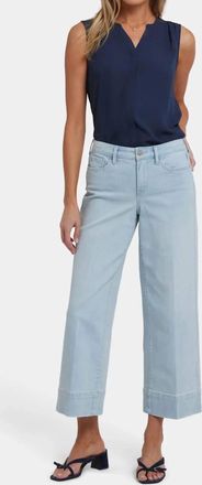 NYDJ Teresa Wide Leg Ankle Jeans In Clear Waters