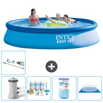 Intex Piscina Easy Set Redonda - 396x84 Cm - 8-piezas S41116