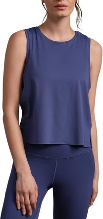 Rhone Serene Crop Performance Tank in Ultramarine at Nordstrom, Size Xx-Large