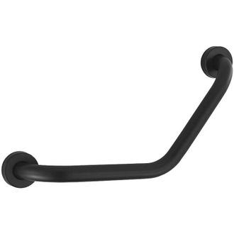 OEM Barra De Apoyo Para Ba&ntilde;o De 44 Cm, Color Negro, Con Asa De Seguridad Curvada, Fabricada En Acero Inoxidable 304 -crezuo