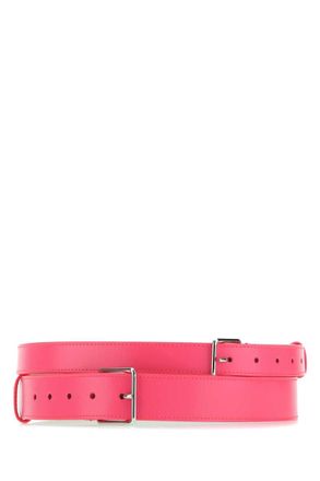 Alexander McQueen Fuchsia Double Belt