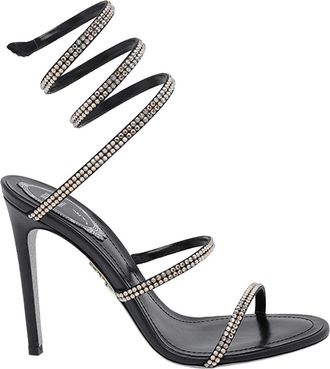 Rene Caovilla Snake Pump Sandals