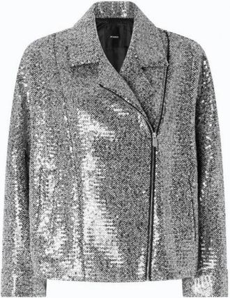 Pinko Lichte jassen - Dames - Zomerjassen - Grijs - S - Jassen