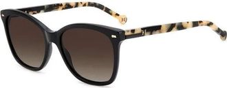 Carolina Herrera Brown Gradient Square Ladies Sunglasses HER 0137/S 0WR7/HA 54